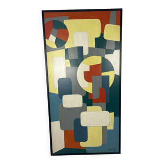 Painting by gerles, "imaginary"