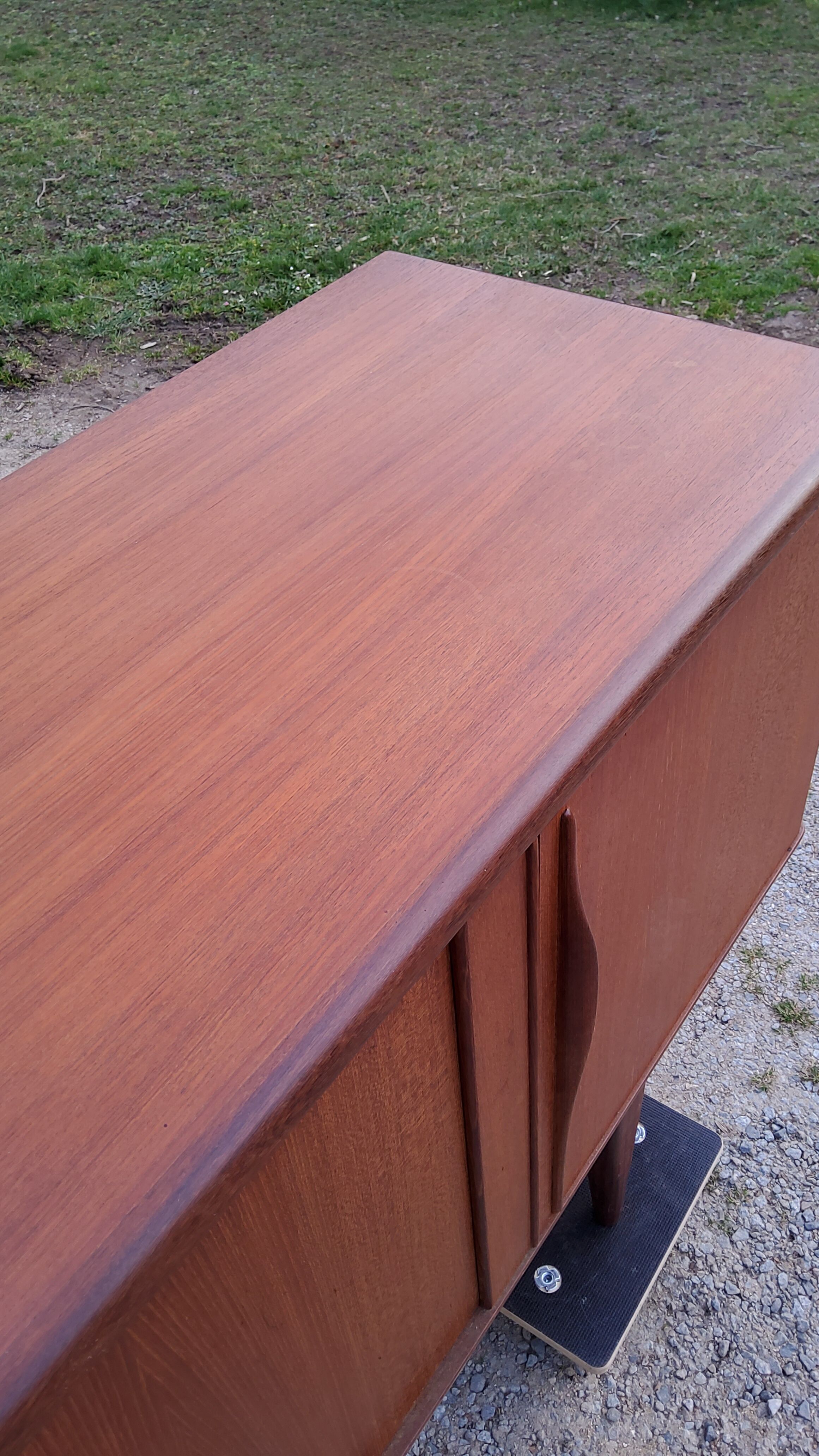 Scandinavian teak line buffet