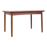 Table à manger extensible en teck danois du milieu du siècle, années 1960.