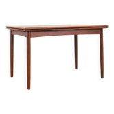 Table à manger extensible en teck danois du milieu du siècle, années 1960.