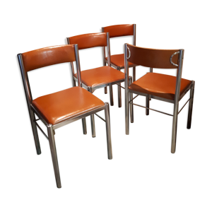 lot de 4 chaises vintage