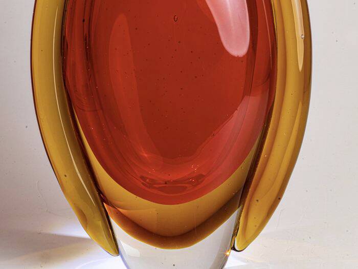 Vintage Vase • Dew Drop • Glass • Rosenthal • 1975