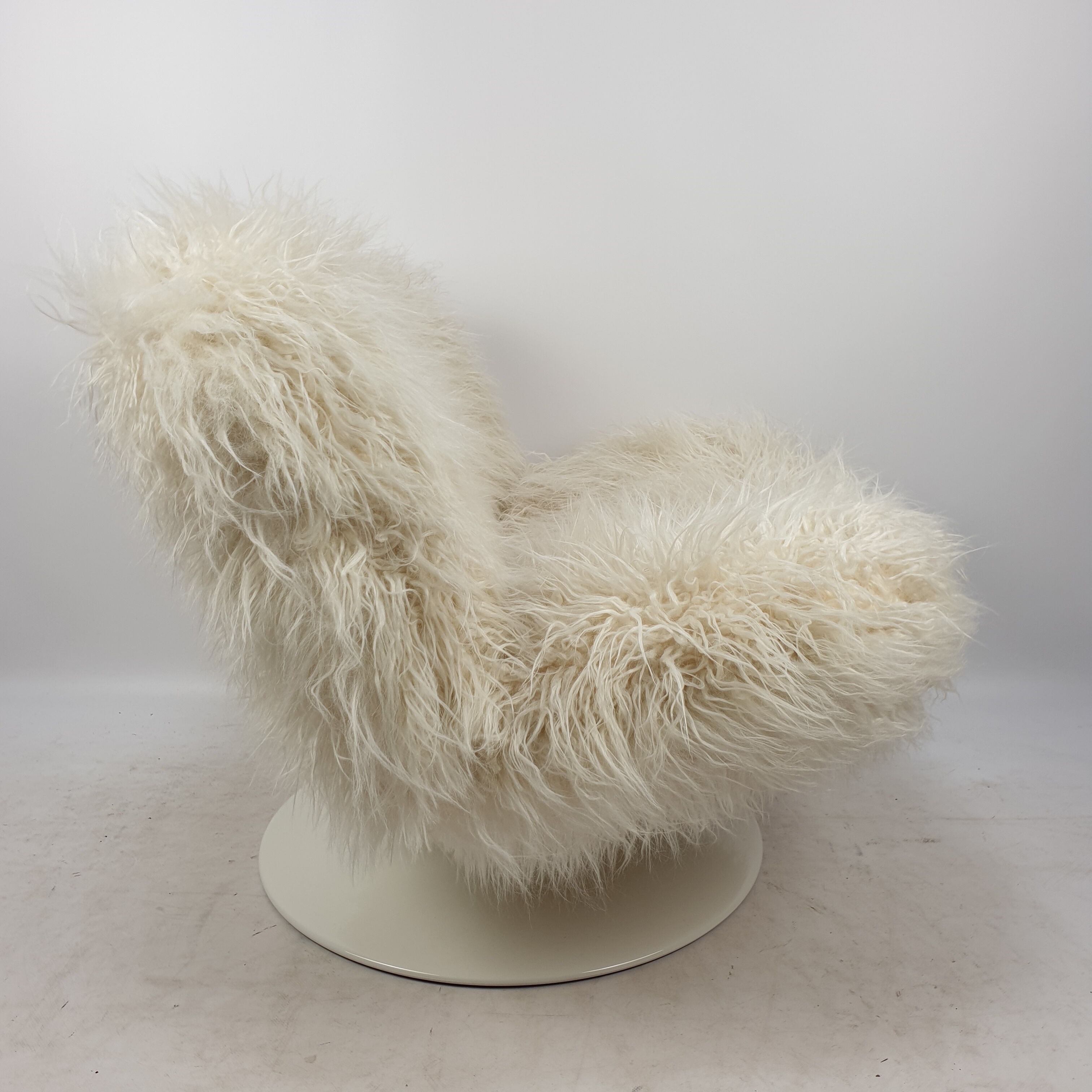 Lounge chair by Geoffrey Harcourt for Artifort with Pierre Frey Mongolia, 1970s