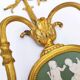 Paire d’appliques bronze doré Wedgwood