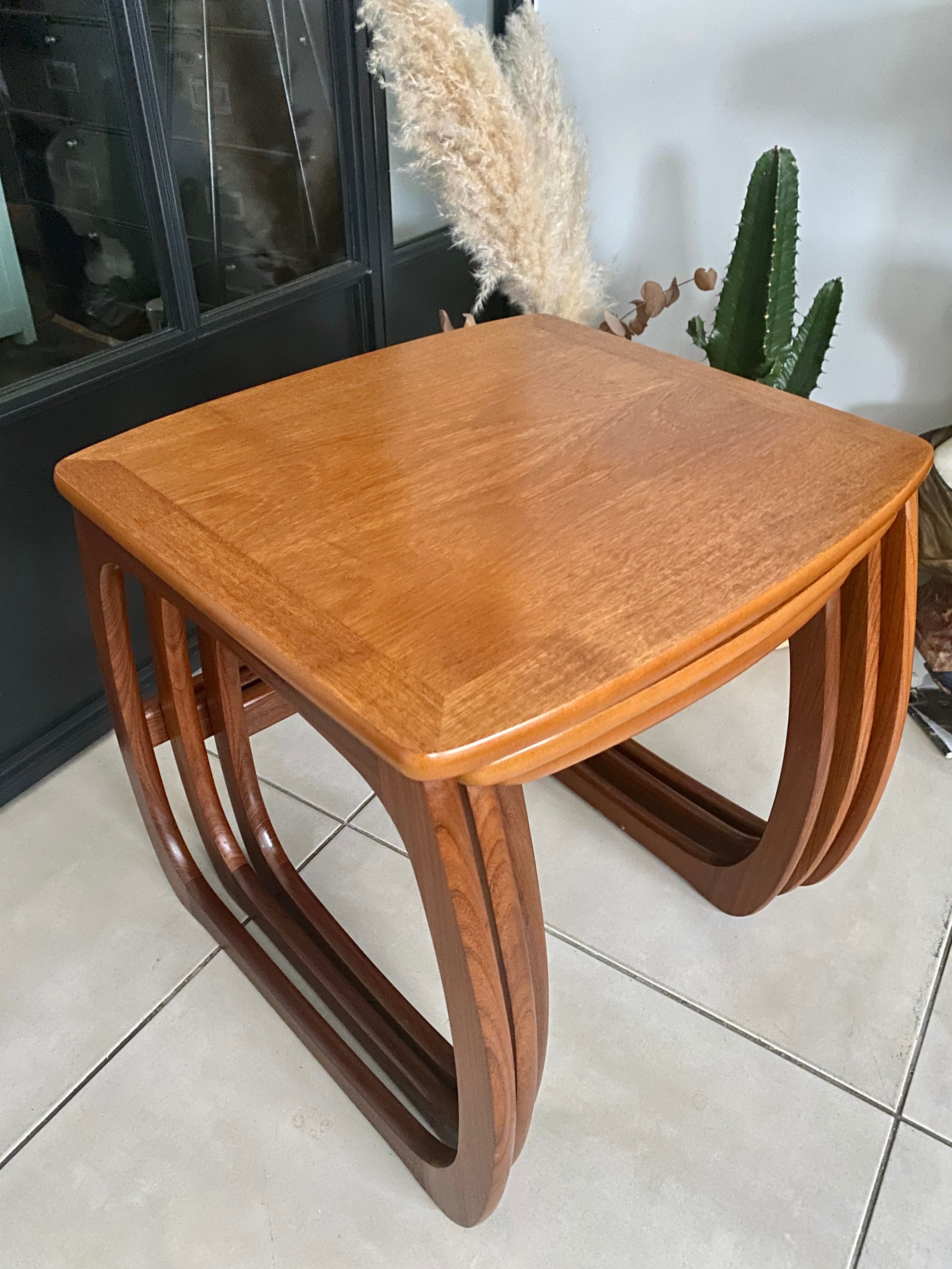 Trundle teak table Parker Knoll