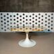 Mid-Century Coffee Table - Marble Tulip Base - Honsel Germany -1960