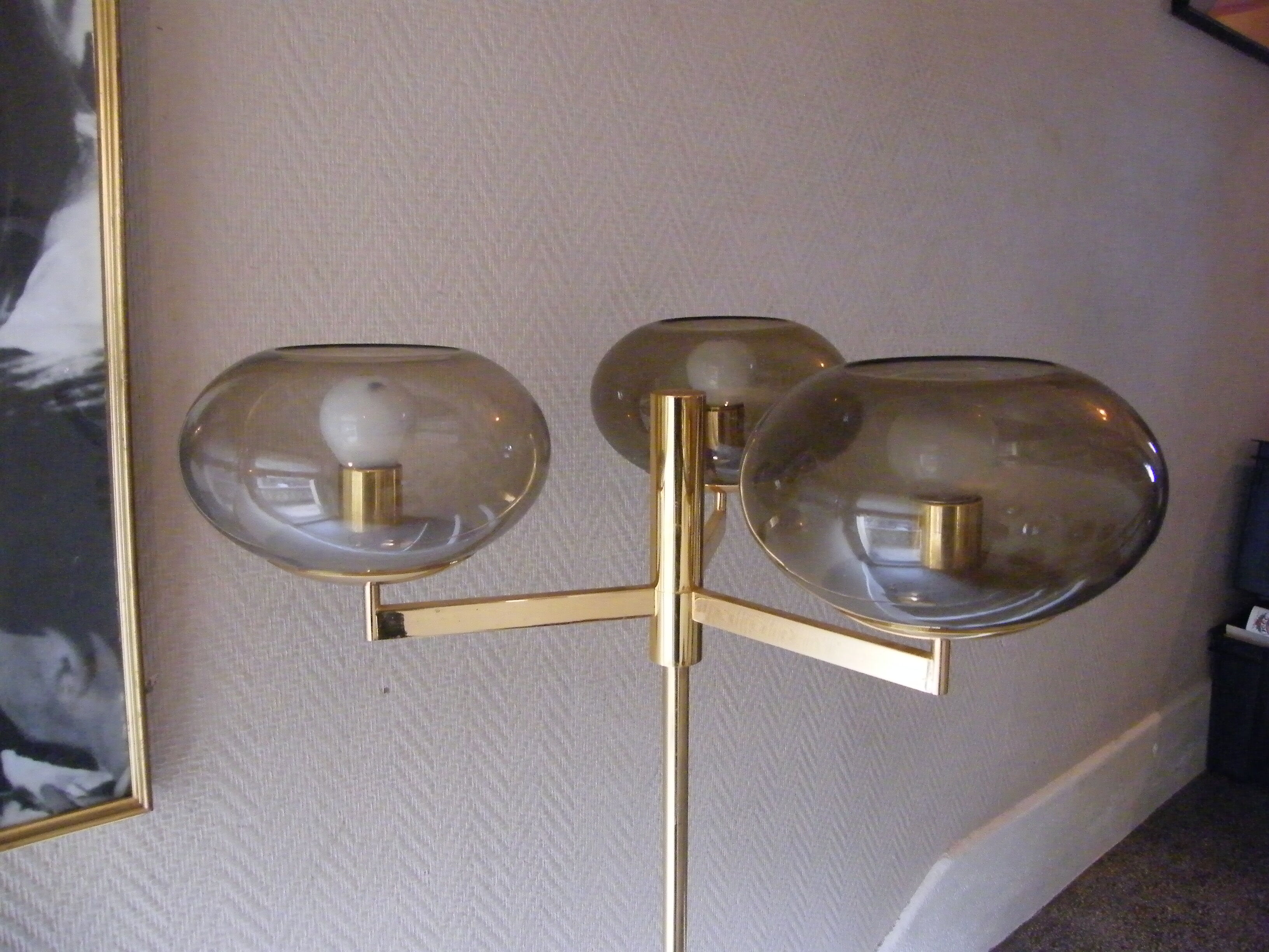 Italian floor lamp of Maison Scolari of the 1960s