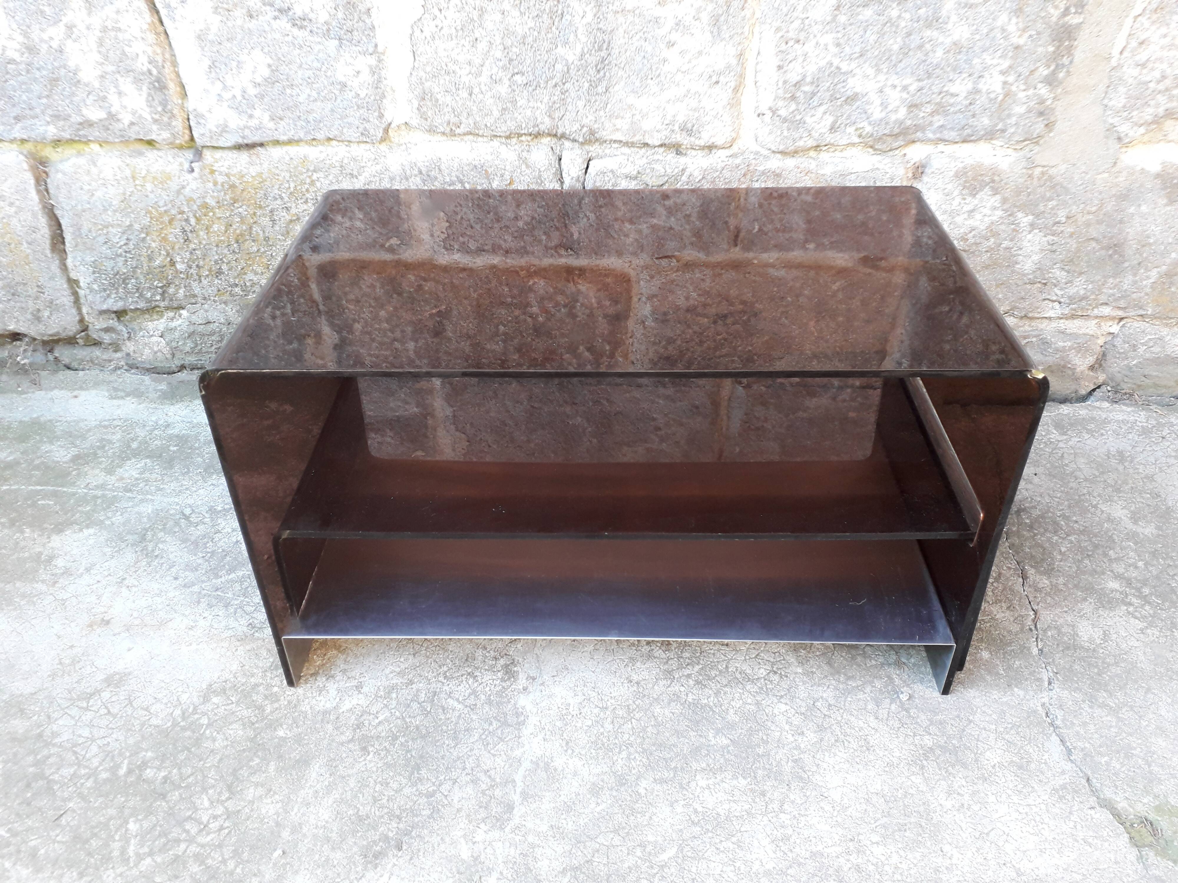 Vintage Plexiglas coffee table