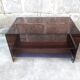 Table basse vintage en plexiglas