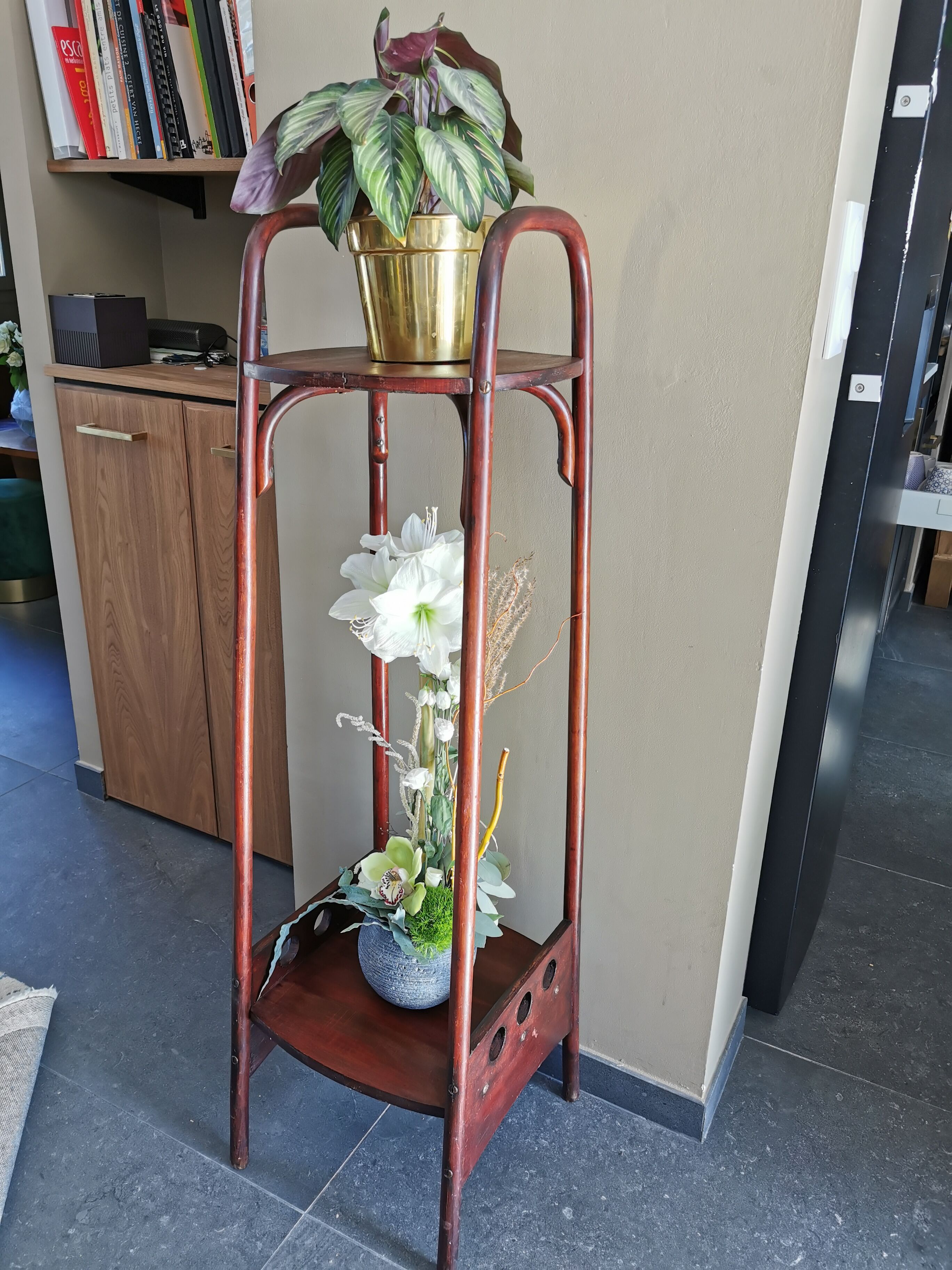 Art Nouveau selette Thonet