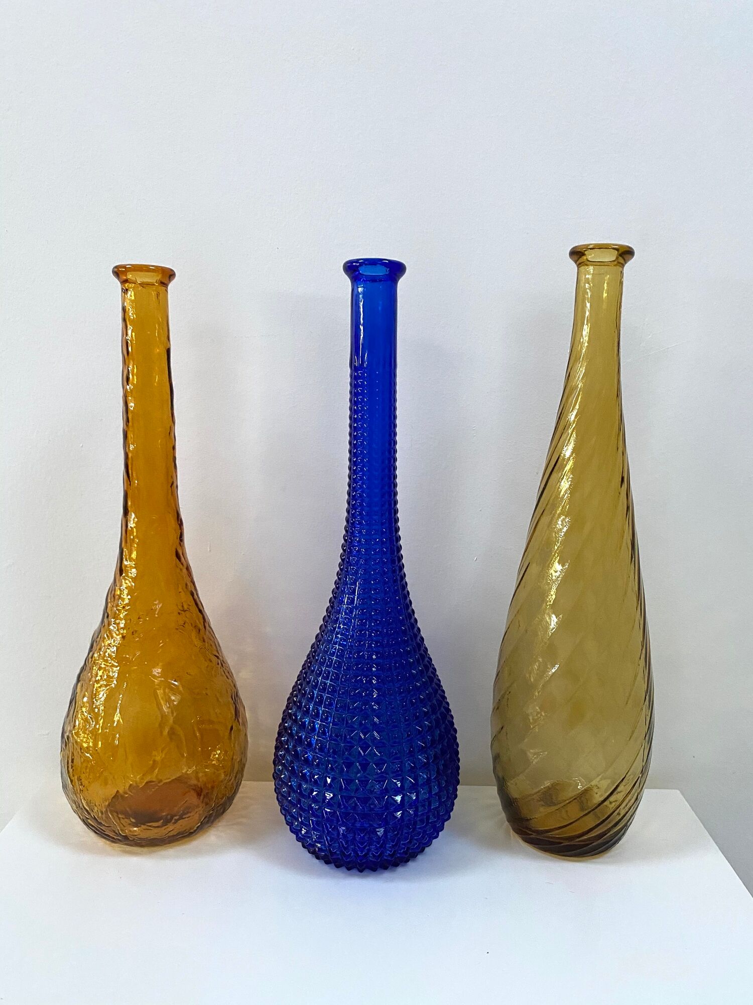 Suite de 5 carafes Empoli Italie des années 50/60