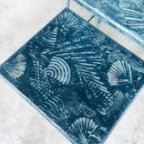 Postmodern Handmade Nesting Table Set by J. Berdou, France, 1980s, Set of 2