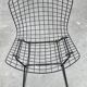 Harry Bertoia Chair 420 "wire" Knoll International in black
