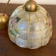 Lampe suspension en nacre