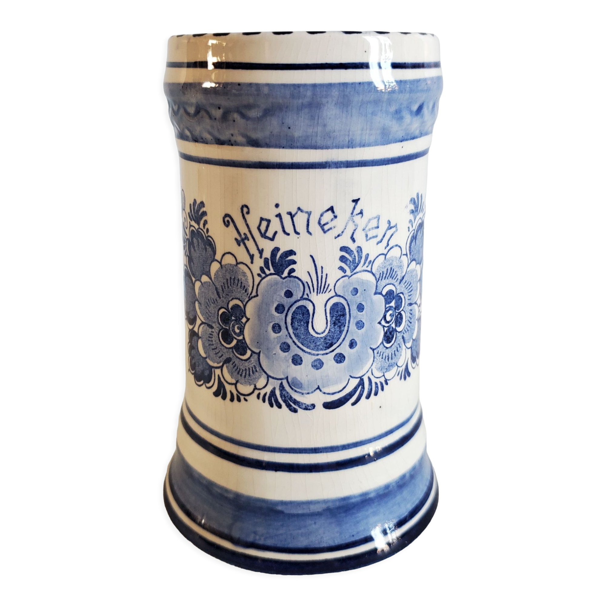 Heineken Delft beer mug