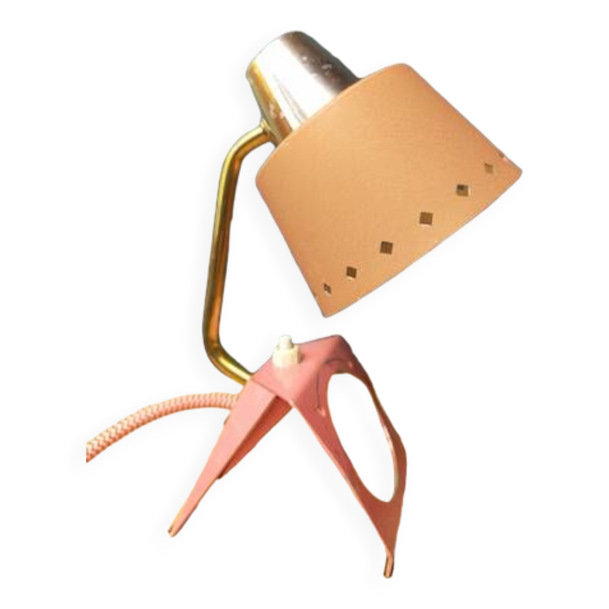 Lampe cocotte rose style Boréns (Suède)