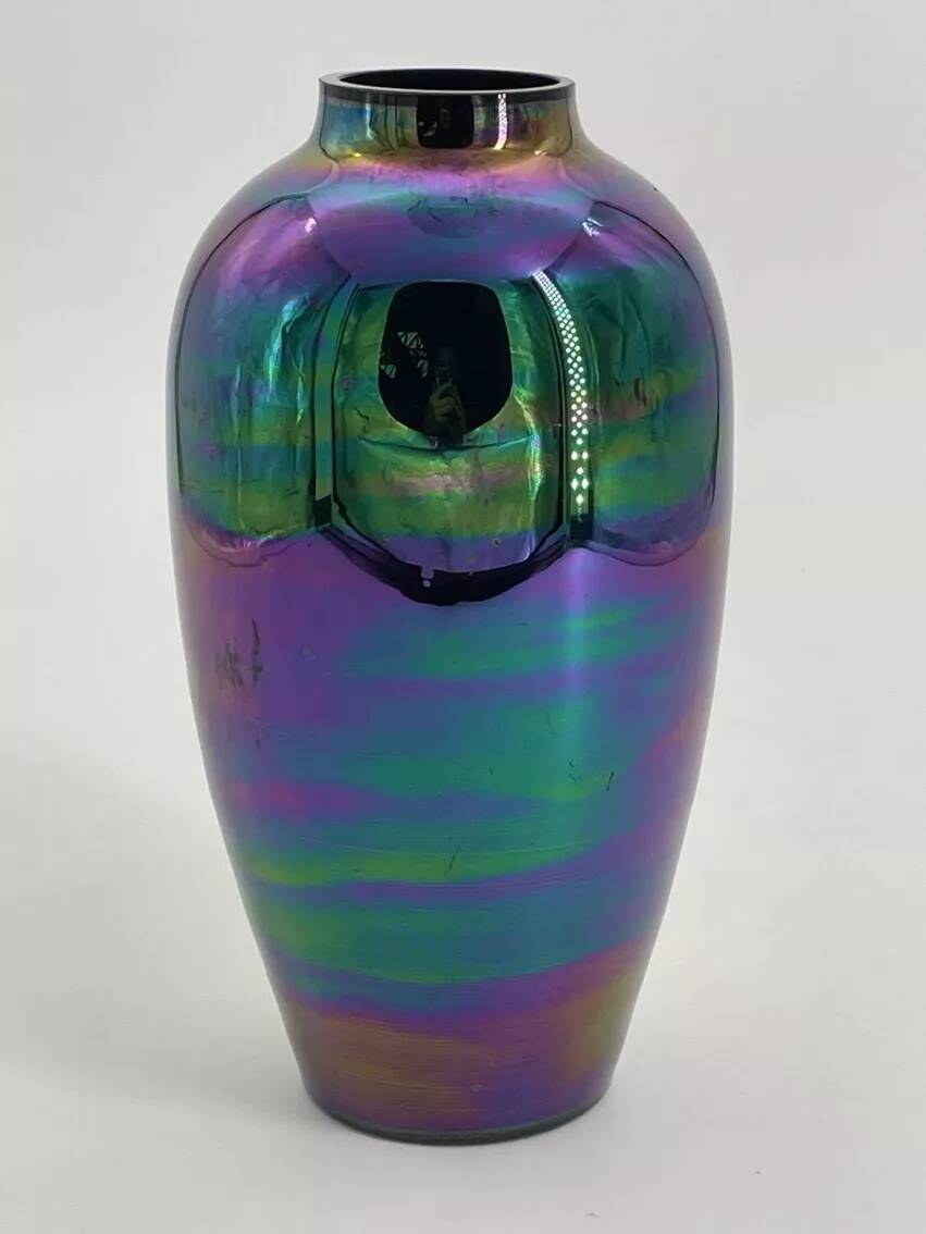 Vintage mercury ceramic vase