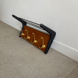 Vintage wall coat rack by Alfred Hendrickx for Belform, 60s