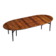 Arne Vodder oval dining table model 212 in rosewood Sibast Denmark 1960