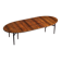 Arne Vodder oval dining table model 212 in rosewood Sibast Denmark 1960