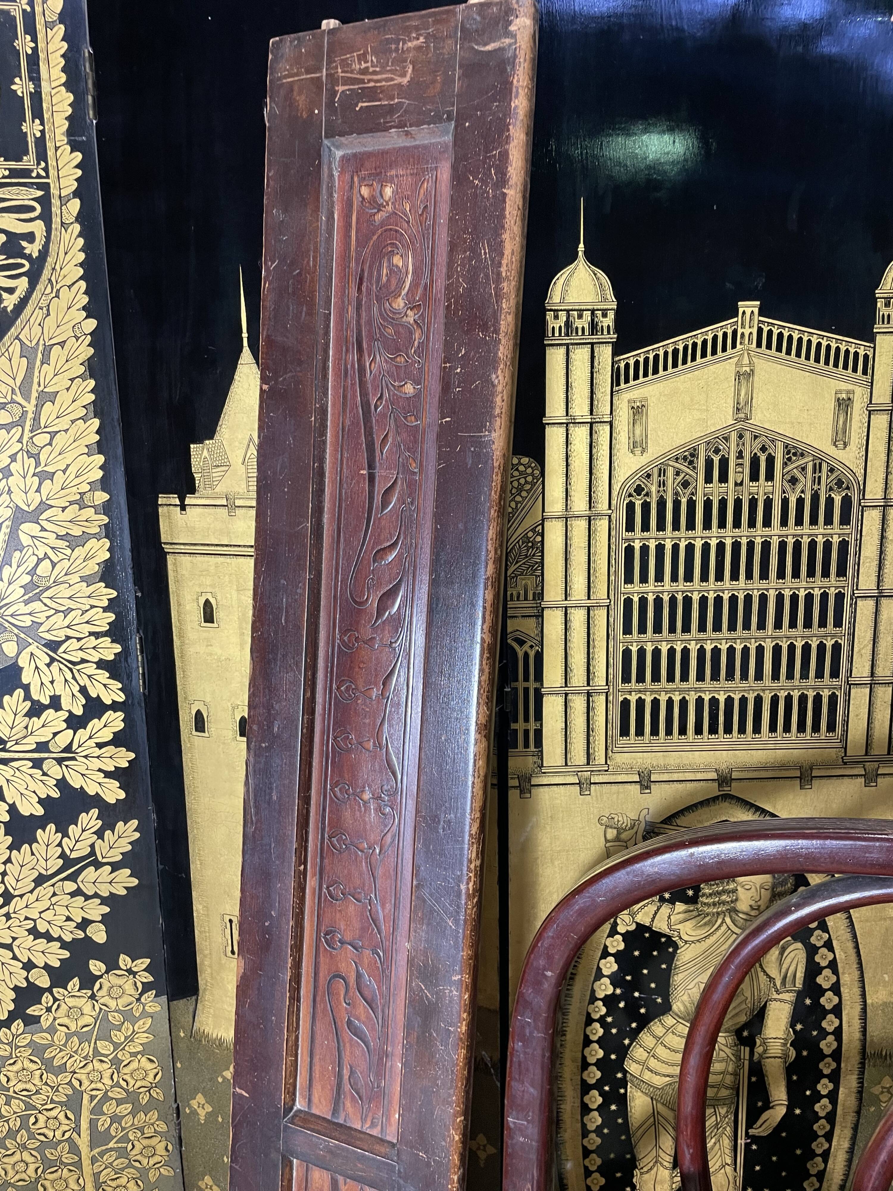 Curved wood bed kohn 1904