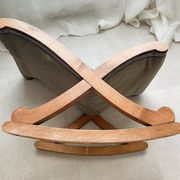 Vintage rocking footrest