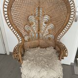 Authentic vintage Emmanuelle armchair from the 70s