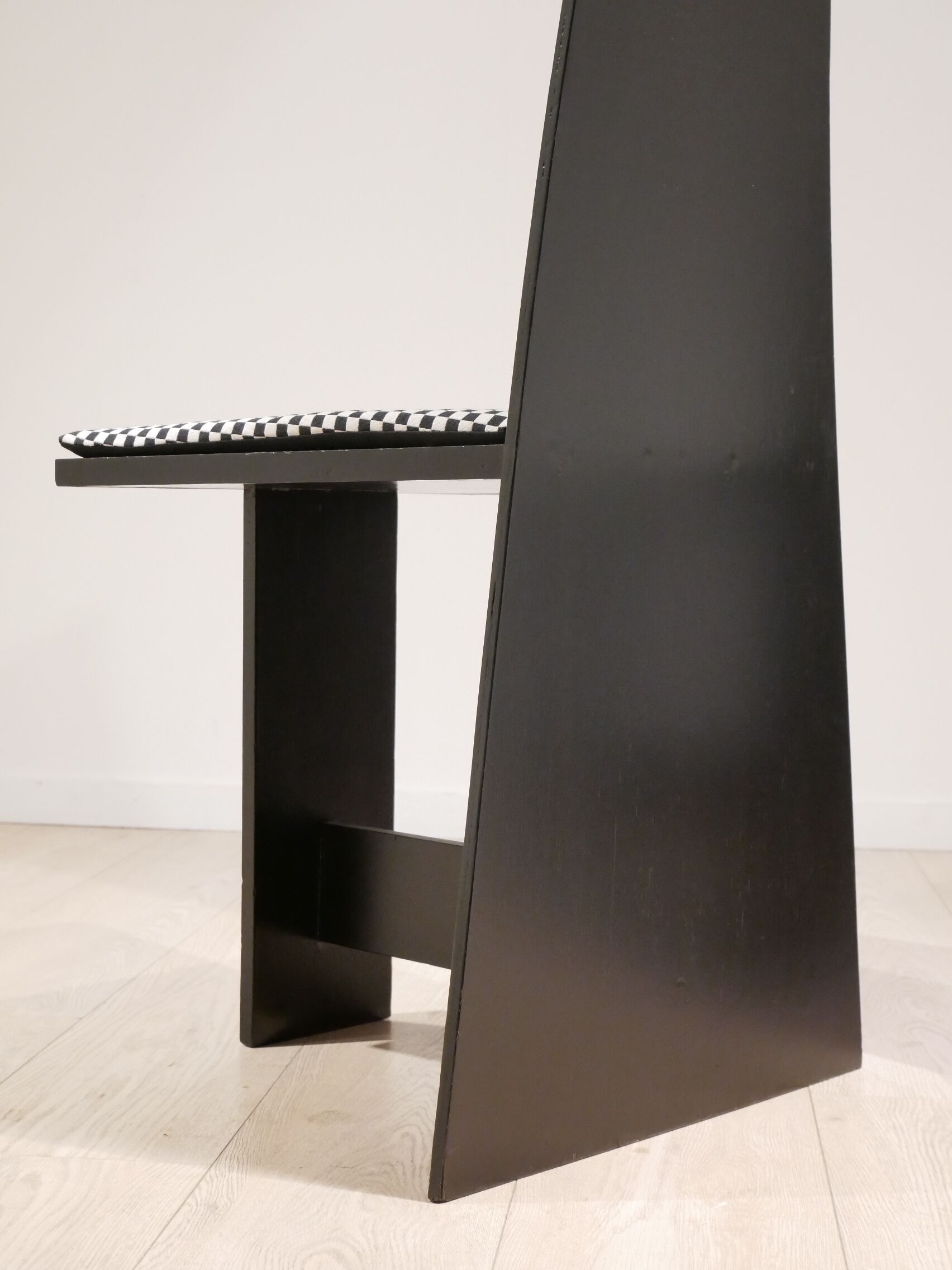 Set of 2 x chairs of corridor modernists Plywood lacquered, 1930 s