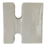 Vintage glazed ceramic vase