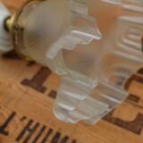 Wall light tulip and porcelain