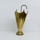 Mid-century design brass umbrella stand, 1970s