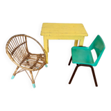 Children's desk and armchair set