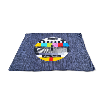 Tapis tenture vintage des années 70 145x120cm