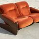 Vintage Space Age Sofa Two Seater Sofa Design 1970s