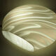Italian art glass disc table lamp by Vetri Murano, 1970