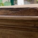 Armoire de notaire en chêne brut massif, 1920