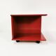 Modernist wall table-cabinet, mutaro, interlubke, germany, 1970s.