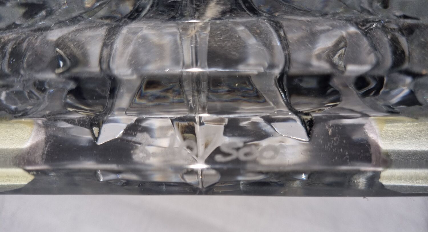 Champagne cellar crystal of Lorraine