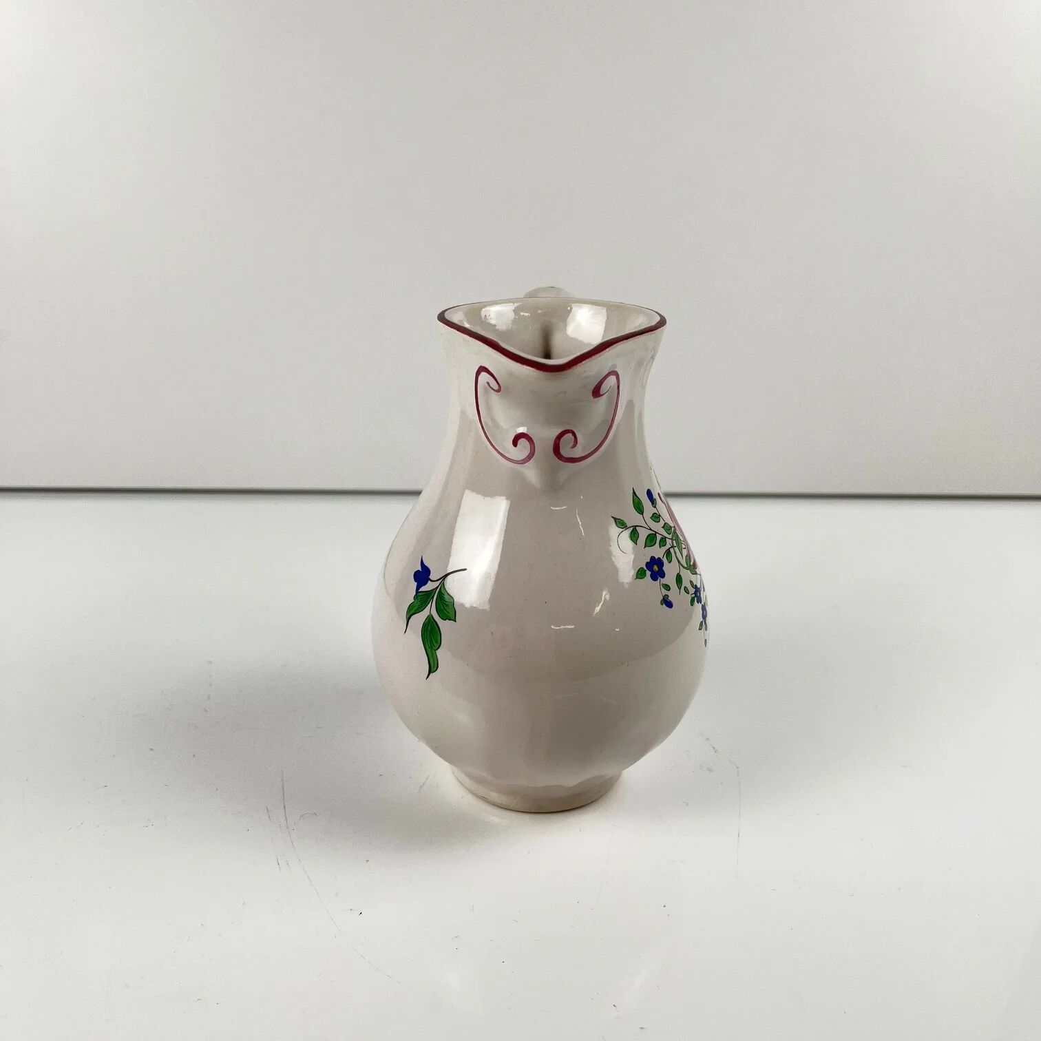 Creamer or sauce boat model Réverbère by KG Lunéville