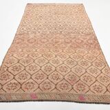 5x10 Peach & Brown Persian Kilim Rug, 166x300Cm