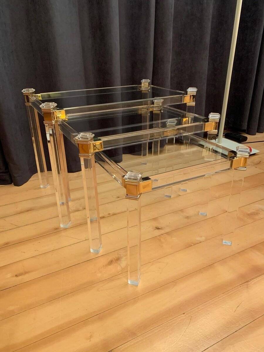 Side tables from Orsenigo, 1970s, set of 3