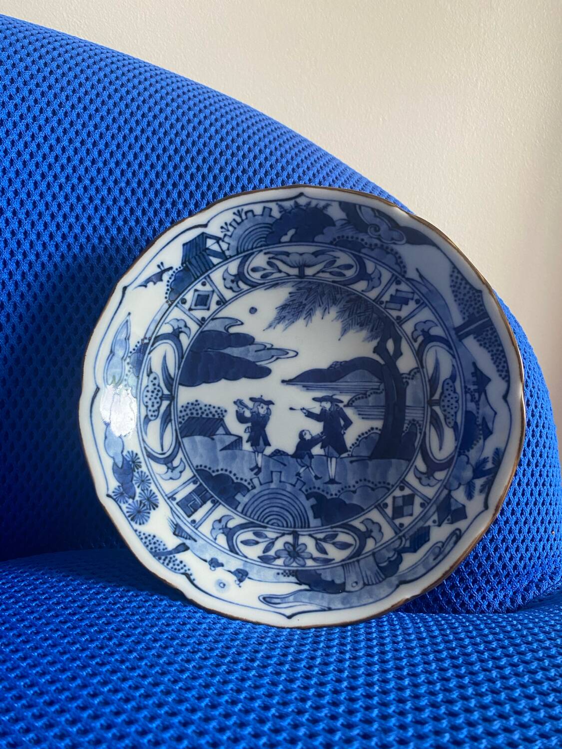 Assiette en porcelaine