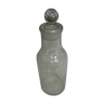 Bocal en verre transparent avec bouchon verre