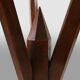 Elegant French Art Deco console in wood from the 1930s