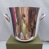 Christofle Vertigo model - silver-plated champagne bucket in very good condition box