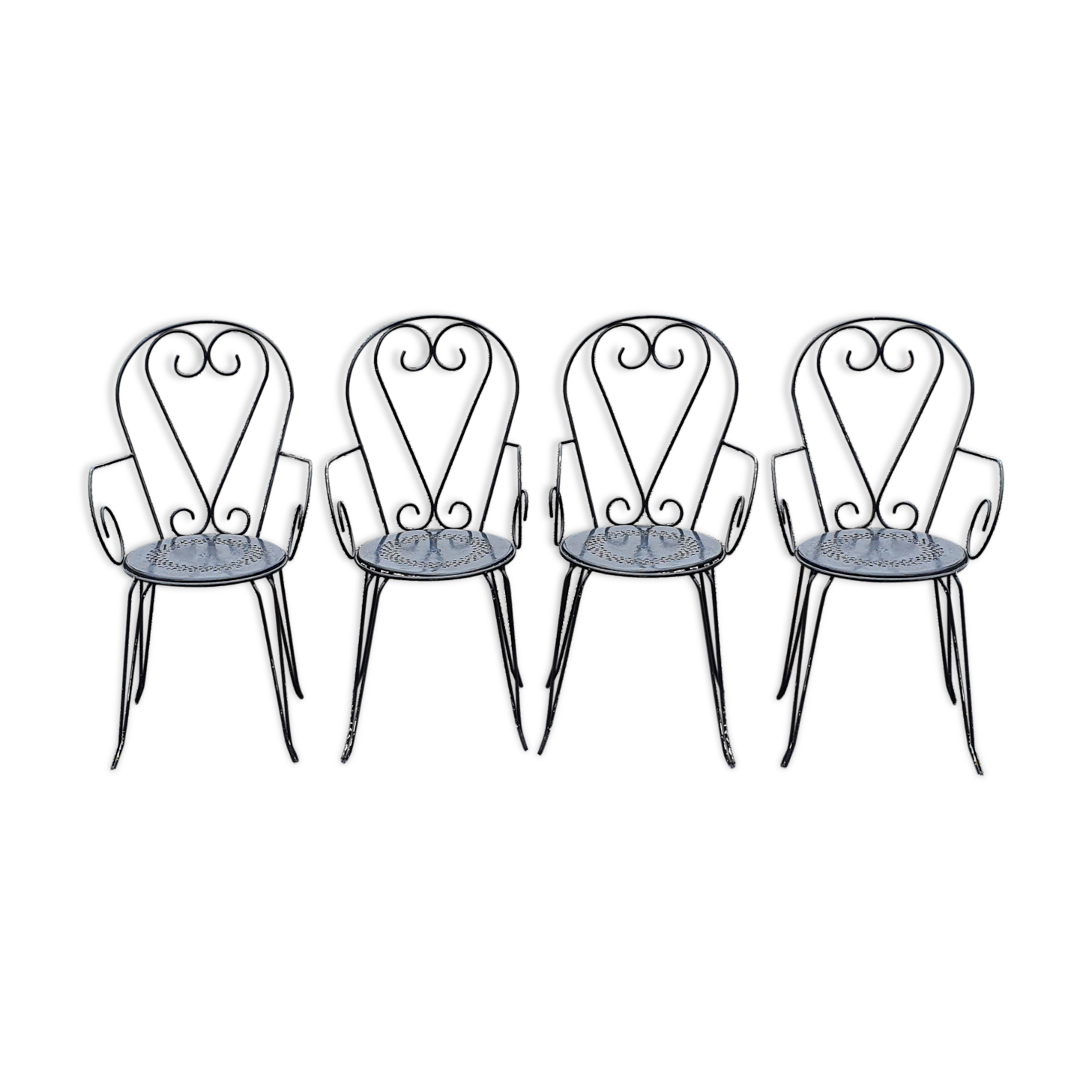 Set of garden chairs