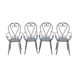 Set of garden chairs