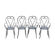 Set of garden chairs