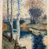 20th century undergrowth landscape