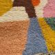 Atlas Berber rug with coloured patterns 1.5/2.5 m